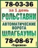 Торсион ( ИП Чукин С. В. ) Ворота и Рольставни Алютех и Дорхан.